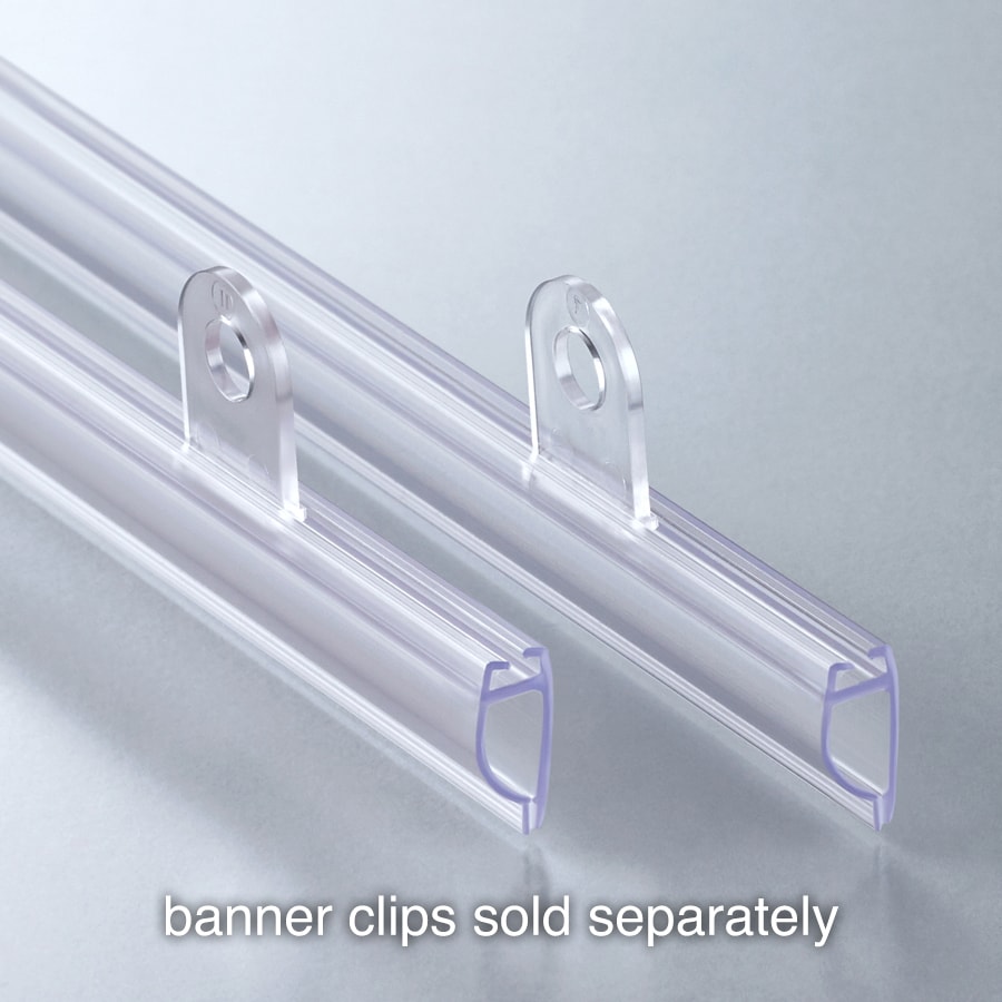 Banner Rails Aluminum Poster Hanger 24 36 48 60 Sign Banner Hanger